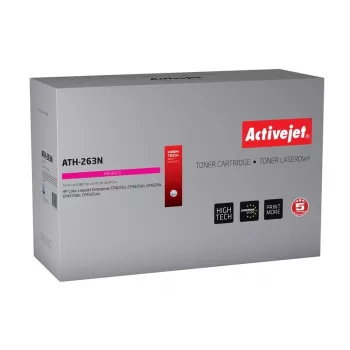 Tonera kasetne ActiveJet ATH-263N magenta, saderīga ar HP, 11 000 lapu, viena iepakojumā, iebūvēts cilindrs
