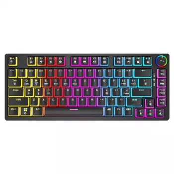 Savio SAVGK-PHENIX YELLOW PUDDING dzeltena USB bezvadu mehāniskā tastatūra