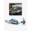 LEGO Star Wars: Captain Rex Y-Wing Microfighter — būvējams zvaigžņu kuģis ar minifigūru, 99 detaļas, 6+ gadiem