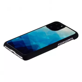 Aizsargmaciņš viedtālrunim iKins iPhone 11 Pro — zilā ezera un melna krāsu kombinācija