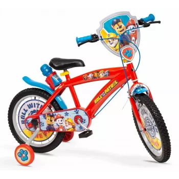 Bērnu velosipēds Toimsa 16 collu Paw Patrol sarkans modelis 1678