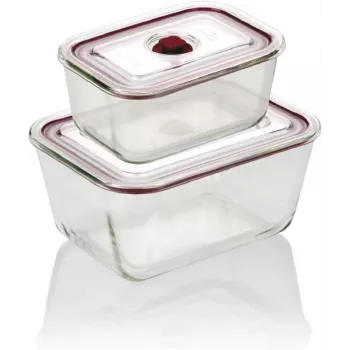 Vakuuma hermētiķa komplekts Jata HREC4205 ar 800 ml un 3000 ml traukiem