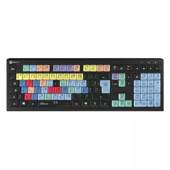 Logickeyboard LKB-CBASE-A2PC-FR Universāls USB AZERTY Melns