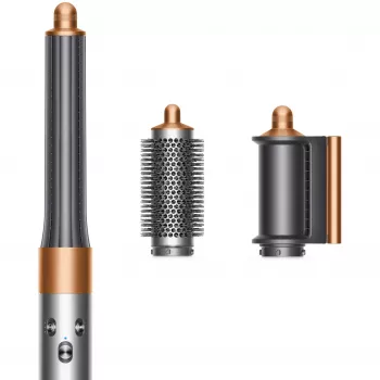 Multistyleris Dyson Airwrap Origin Silts Varš Nikelis — multistyleris, 1300 W, 3 temperatūras/ātruma režīmi, 360° pamatne, 2,675 m vads