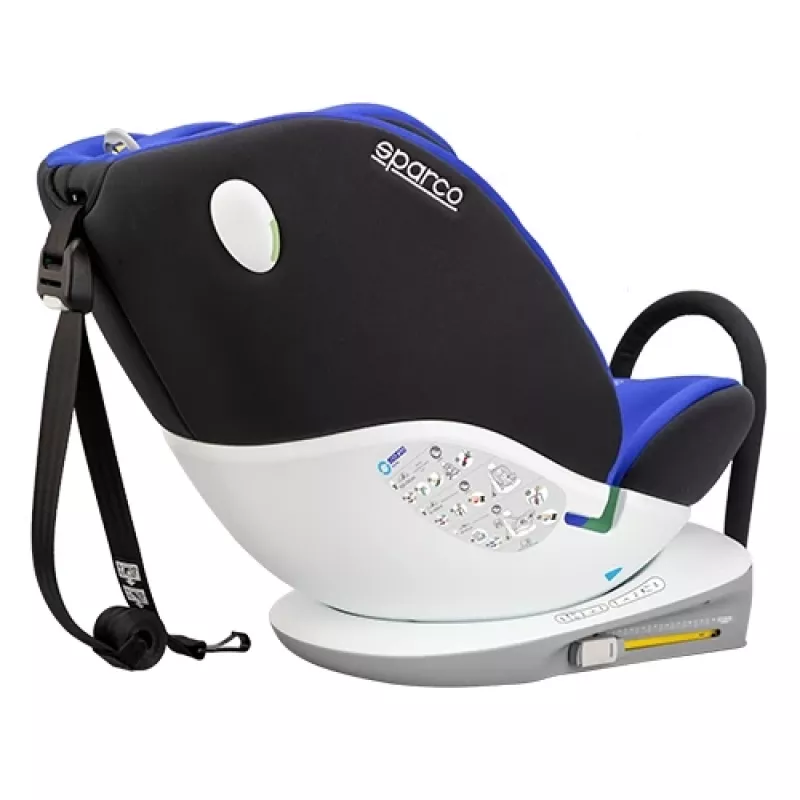 Bērnu autokrēsliņš Sparco SK3000 Blue SK3000I_BL, regulējams 40–150 cm