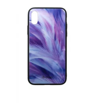 Stikla aizsargplēve Tellur Cover Glass ar spalvu rakstu iPhone XS