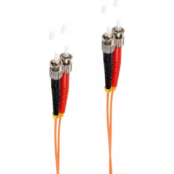 shiverpeaks BS77903 optiskās šķiedras kabelis 3 m ST OM2 oranžs