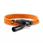RØDE XLR3M-O audio kabelis 3 m XLR Orange vīrietis uz sievieti