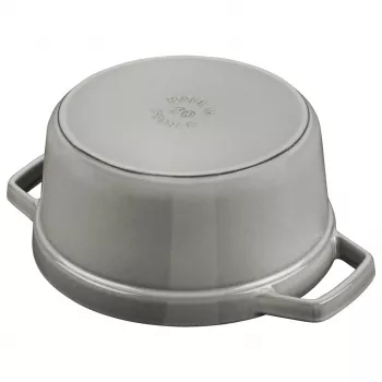 Staub 40509-312-0 katliņš 5.25 L Apaļš Grafīts, Pelēks