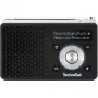 Pārnēsājamais radio TECHNISAT DIGITRADIO 1 A — DAB+/FM, OLED displejs, USB-C, 3,5 mm austiņas, 1 W, melns/sudrabs