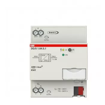 ABB Stotz S&J DALI-Gateway Premium, vienvietīgs, REG DG/S1.64.5.1 (2CDG110273R0011)