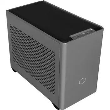 Cooler Master MasterBox NR200P MAX Melns/Pelēks, Mini-ITX korpuss, USB 3.2 Gen 1, 2x 2.5 collu disks