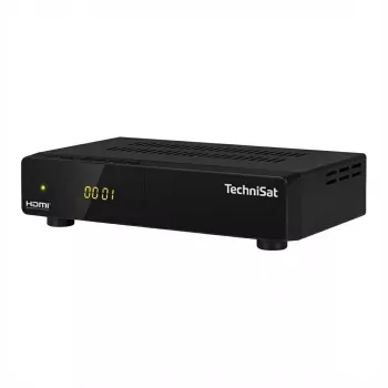 TechniSat HD-S 261 melns uztvērējs DVB-S/S2 FTA HDTV DVB-S2 SAT digitālais EPG USB