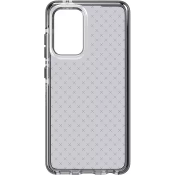 Tech21 Evo Check vāciņš Samsung Galaxy S20 FE 5G — melns/caurspīdīgs (T21-8649)