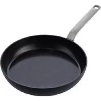 Cepamā panna GreenPan CC006387-001, universāla apaļa, 28 cm, melna ar nerūsējošo tēraudu