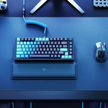 Glorious GPBT Keycaps - 114 PBT Tastenkappen, ANSI, US-Layout - Celestial Ice (GLO-KC-GPBT-CI)