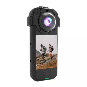 Aizsargvāciņš objektīvam ar rūdītu stiklu Puluz Insta360 X4 Air