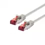 LOGON Cat6 SSTP/PIMF tīkla kabelis 1,5 m ziloņkaula krāsā (TCR66SS015I)