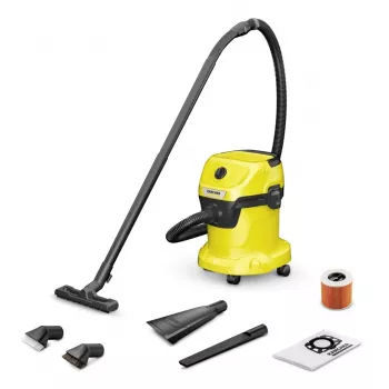 Slapjās un sausās tīrīšanas putekļsūcējs KARCHER WD 3 V-15/4/20 Car