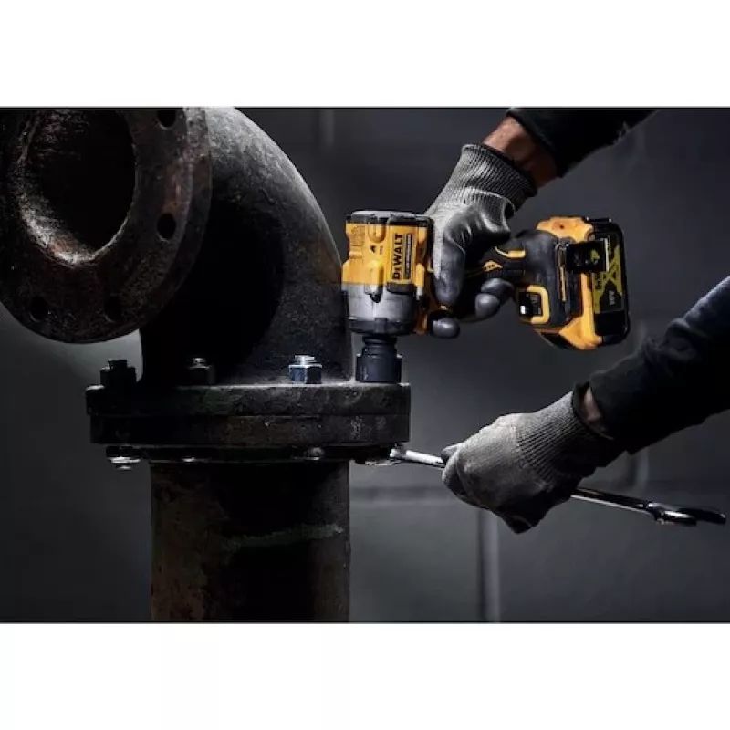 DEWALT 1/2 inch 18V 406Nm Triezuzgriežņu atslēga TTAK gredzens DCF921NT