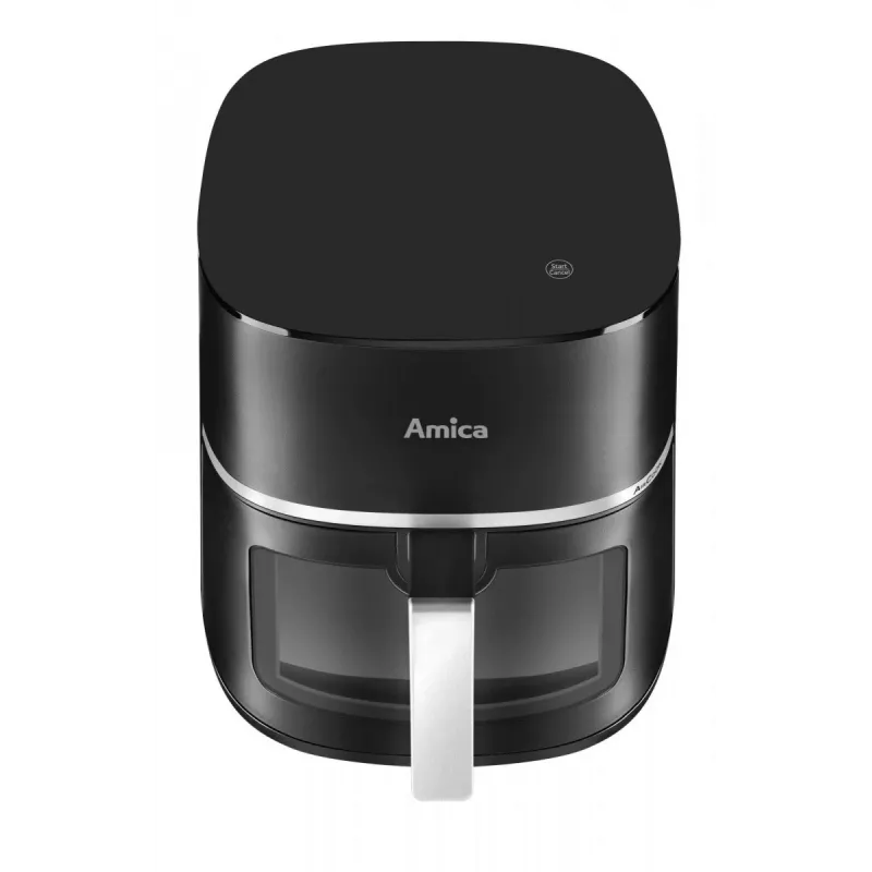 Amica AFM 6020 karstā gaisa frītes katls, 7,2 l, 1700 W, 10 programmas, LCD displejs, melnā krāsā