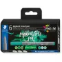 Brush Pen Staedtler Pigment Arts Greens & Turquoises 6 gab.