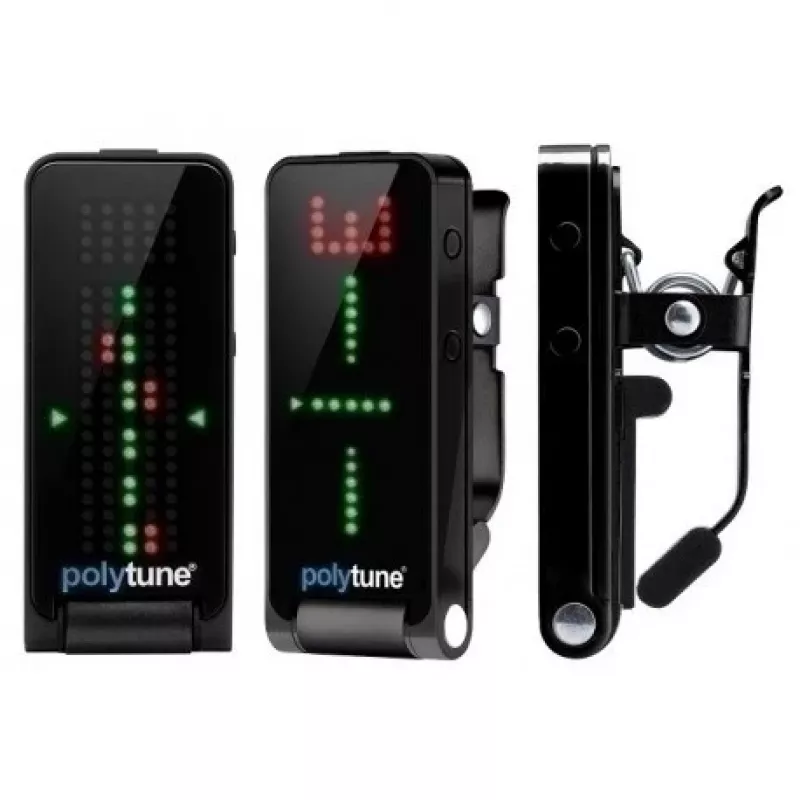 Clip-on skaņotājs TC Electronic PolyTune Clip Melns