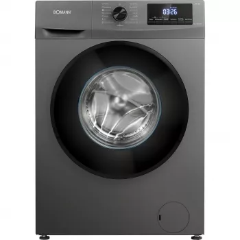 Veļas mazgājamā mašīna BOMANN WA 7185, 8 kg, 1400 apgr./min, A energoklase, melna