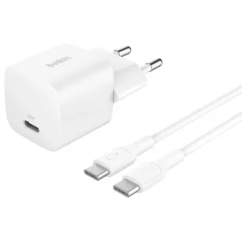 Belkin BoostCharge WCA012KQ1MWH-B6 25W PD 3.1 PPS USB-C lādētājs