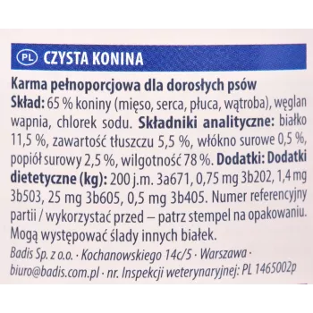 animonda GranCarno Single Protein zirgu gaļa mitrā barība suņiem, 400 g