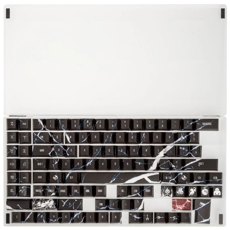 Keycap komplekts Traitors TARTARUS GAKC-373 — mehāniskās tastatūras taustiņi, UK izkārtojums