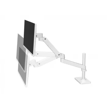 Monitora stiprinājums Ergotron LX Series 45-695-290 skava 10 kg 34 collas balts