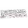 CHERRY KC 1000 klaviatūra mājai USB Šveices pelēka