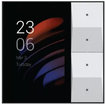Akuvox HyPanel Lite vadu un bezvadu skārienvadības panelis 8,31 cm displejs