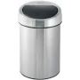 BRABANTIA Touch Bin 3 L matēts tērauds pretpirkstu nospiedumiem 37 86 45