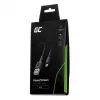 Green Cell KABGC24 lightning kabelis 0.3 m Melns