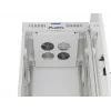 LANBERG 19 collu 32U stāvošais skapis 600×600 mm pelēks ar perforētām durvīm un LCD (plakanā iepakojumā)