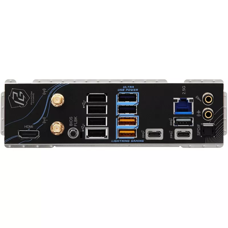 Mātesplate ASRock Phantom Gaming B850 Riptide WiFi — AMD B850, Socket AM5, ATX, DDR5, 4x M.2, Wi‑Fi 7, 2.5Gb LAN