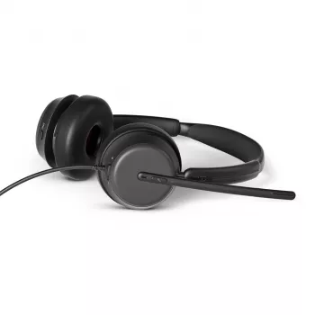 EPOS IMPACT 860 ANC austiņas ar vadu, galvas lente, birojam/zvanu centram, USB-C, melna