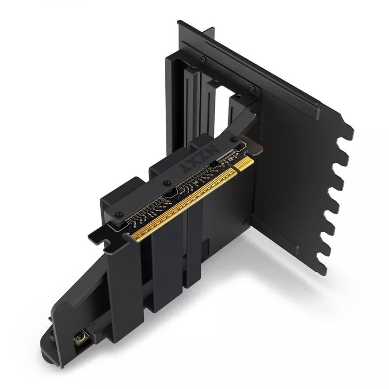 Grafikas kartes vertikālais stiprinājums NZXT AB-RH175-B1, melns, 144.7x150.4x186.8 mm