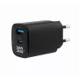 Lādētājs mobilajām ierīcēm Gembird TA-UC-PDQC30LCD-BK-01 Ātrā uzlāde Melns