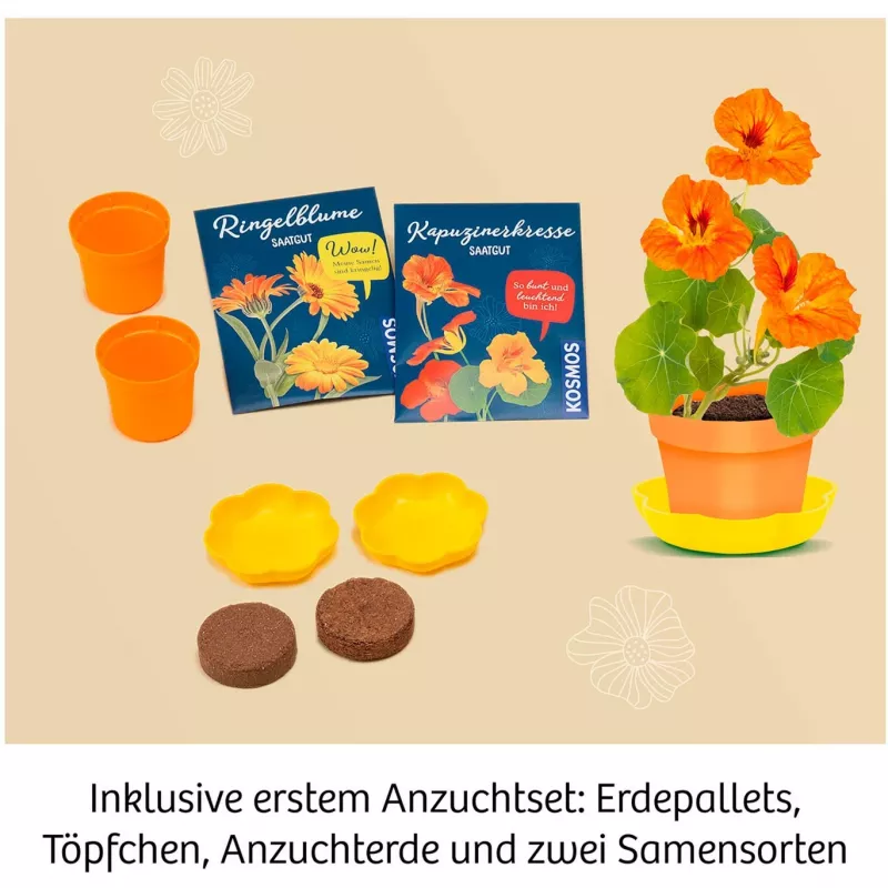 Eksperimentu komplekts Kosmos Flower Press