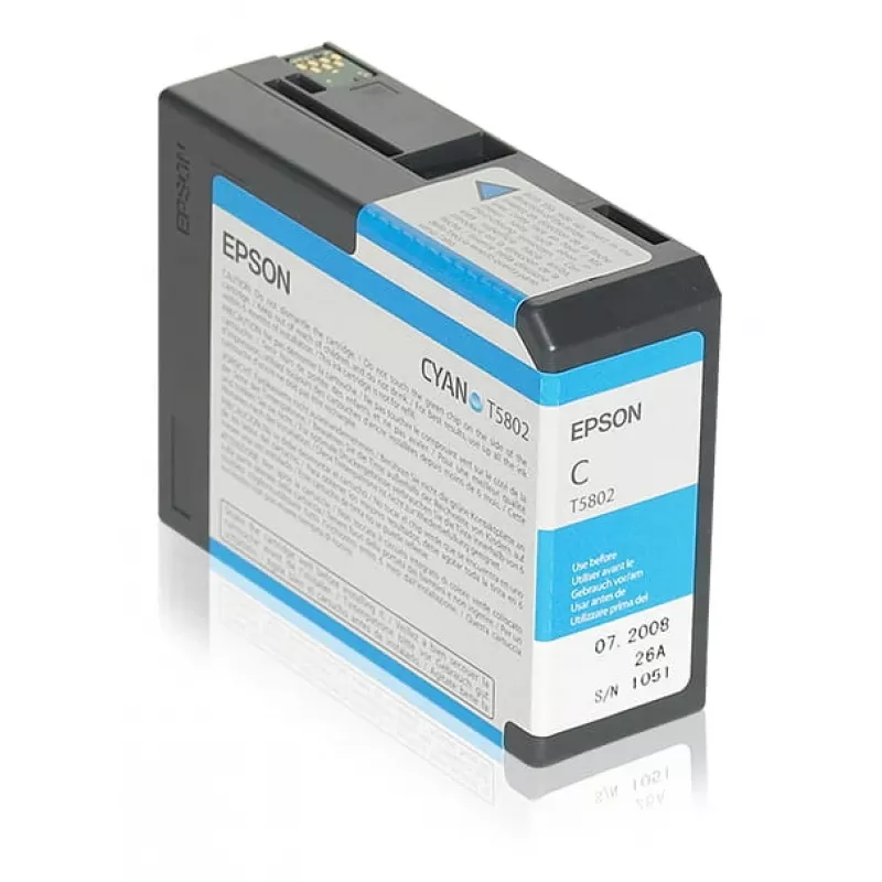 Epson Singlepack Cyan T580200, ciāna, 80 ml, 1 gab.