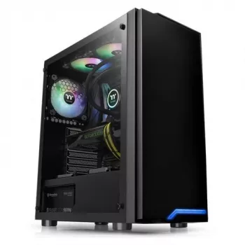 Thermaltake H100 TG MIDI Tower Melns