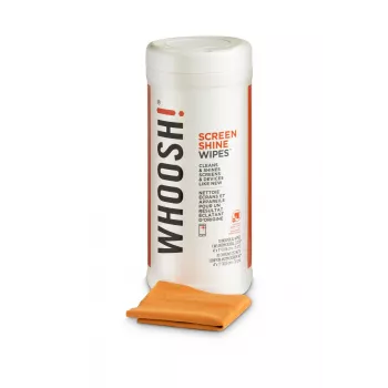 Whoosh SCREEN SHINE WIPES 70 iepakojums