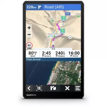 Garmin 1095 navigācijas sistēma, fiksēta, 25,6 cm (10,1 collu) TFT skārienekrāns, 554 g, melna (010-02749-10)