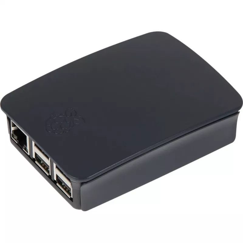 Raspberry Pi korpuss - ABS plastmasa - Melns