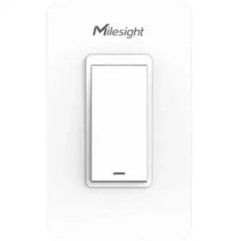 Milesight WS501-868M-3W-W11-EU LoRaWAN sienas slēdzis, 3 vadu, 1 pogas