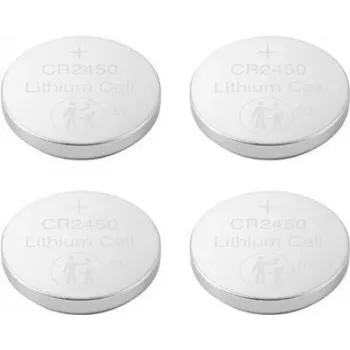 CR2450 litija baterija 3V 580 mAh 4 gab. (VC-12714160)