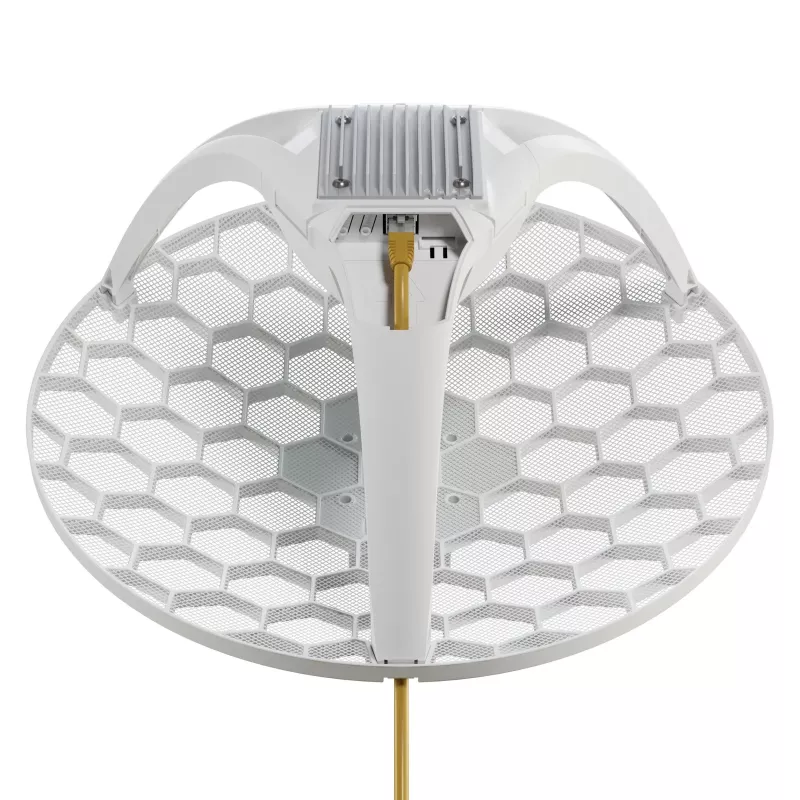 Mobilā tīkla modems MikroTik LHG LTE6 komplekts 4G PoE āra montāžai, 1x Gigabit Ethernet, 700/850 MHz joslas, 0.8 GHz CPU, 256 MB RAM